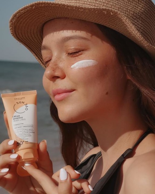 ضد آفتاب صورت و بدن SPF 50 اوریفلیم برای پوست حساس Sun 360