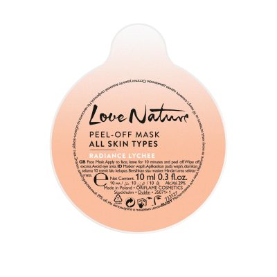 ماسک روشن کننده لیچی لاونیچر اوریفلیم LOVE NATURE Peel-Off Mask All Skin Types Radiance Lychee Oriflame
