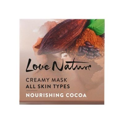 ماسک مغذی صورت کاکائو لاونیچر اوریفلیم LOVE NATURE Creamy Mask Nourishing Cocoa Oriflame