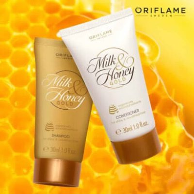 نرم کننده مو شیر و عسل اوریفلیم MILK & HONEY GOLD Conditioner Oriflame
