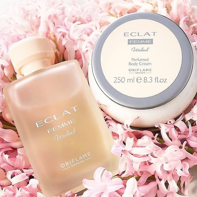 کرم بدن عطری اکلت فم ویکند اوریفلیم ECLAT Femme Weekend Perfumed Body Cream Oriflame