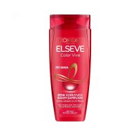 شامپو مخصوص موهای رنگ شده لورآل مدل color vive حجم 450 میل Loreal Elseve Color Vive Shampoo 450ml