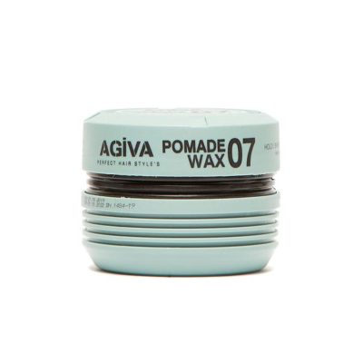  واکس مو آگیوا مدل Pomade Wax 07 حجم 175 میلی لیتر Agiva Hair Styling Pomade Wax 07 Shiny Finish Strong Hold