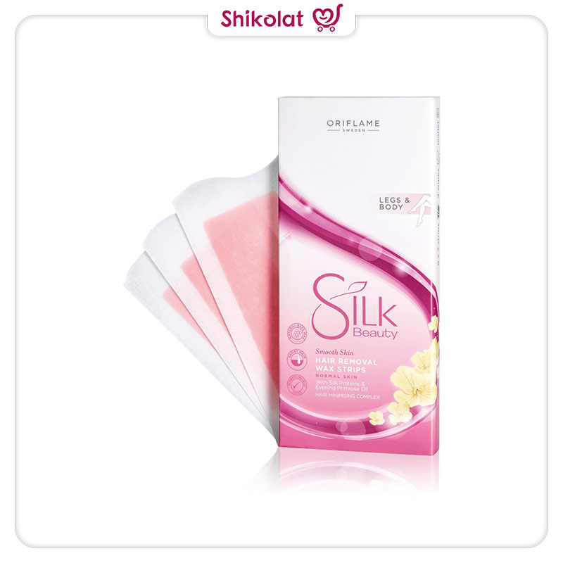 نوار موبر بدن سیلک بیوتی اوریفلیم Silk Beauty Hair Removal Wax Strips Oriflame