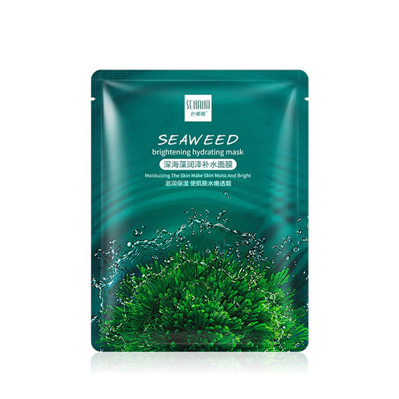 ماسک نقابی آبرسان سیوید سنانا Senana Seaweed Brightening Hydrating Skin Care Oil Control Mask