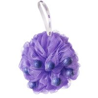 لیف پفی حمام کاپ کیک بلوبری فابرلیک با تکه های صابون Faberlic Blueberry Cupcake Washcloth with Soap Pieces