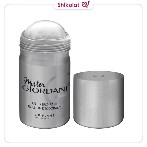 مام دئودورانت ضدتعریق مردانه میستر جوردانی اوریفلیم Oriflame Mister Giordani Anti-perspirant Roll-On Deodorant
