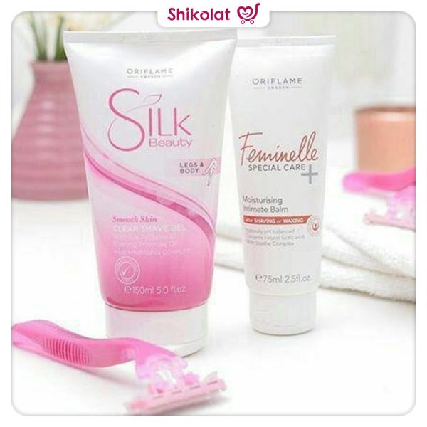 ژل اصلاح بانوان سیلک بیوتی اوریفلیم Oriflame Silk Beauty Clear Shave Gel
