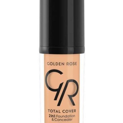 کرم پودر  مدل Total Cover شماره 05 گلدن رز Golden Rose شیکولات