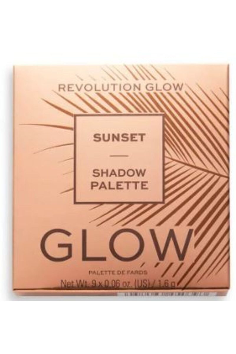 پالت سایه چشم 9 رنگ Glow Sunset Shadow Palette رولوشن Revolution شیکولات