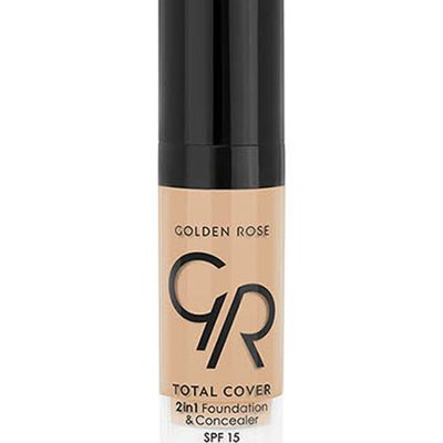 کرم پودر  مدل Total Cover شماره 05 گلدن رز Golden Rose شیکولات