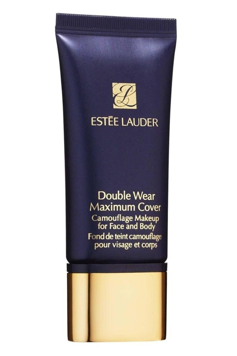 کرم پودر Double Wear Maximum Cover 2c5 Creamy Tan استی لادر Estee Lauder شیکولات