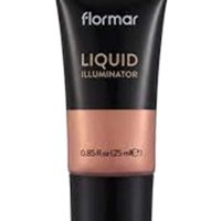 کرم روشن کننده پوست دو کاره پرایمر و هایلایتر مایع مدل Illuminator  شماره ۰۳ رنگ صورتی فلورمار Flormar