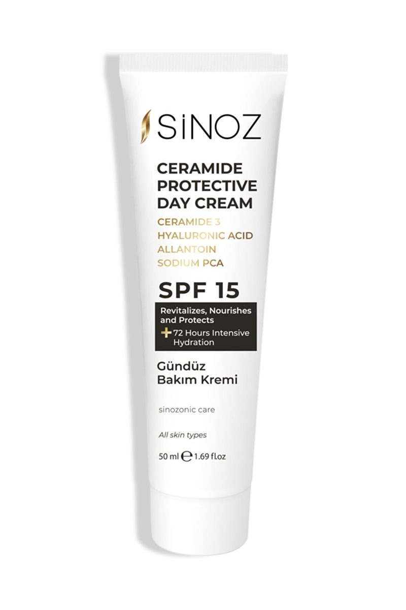 کرم مراقبت روزانه محافظت کننده پوست SPF15 با حجم 50 میل  سینوز Sinoz شیکولات