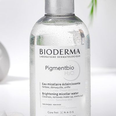 محلول پاک کننده آرایش ضد لک و روشن کننده پوست با حجم 250 میل بایودرما Bioderma شیکولات