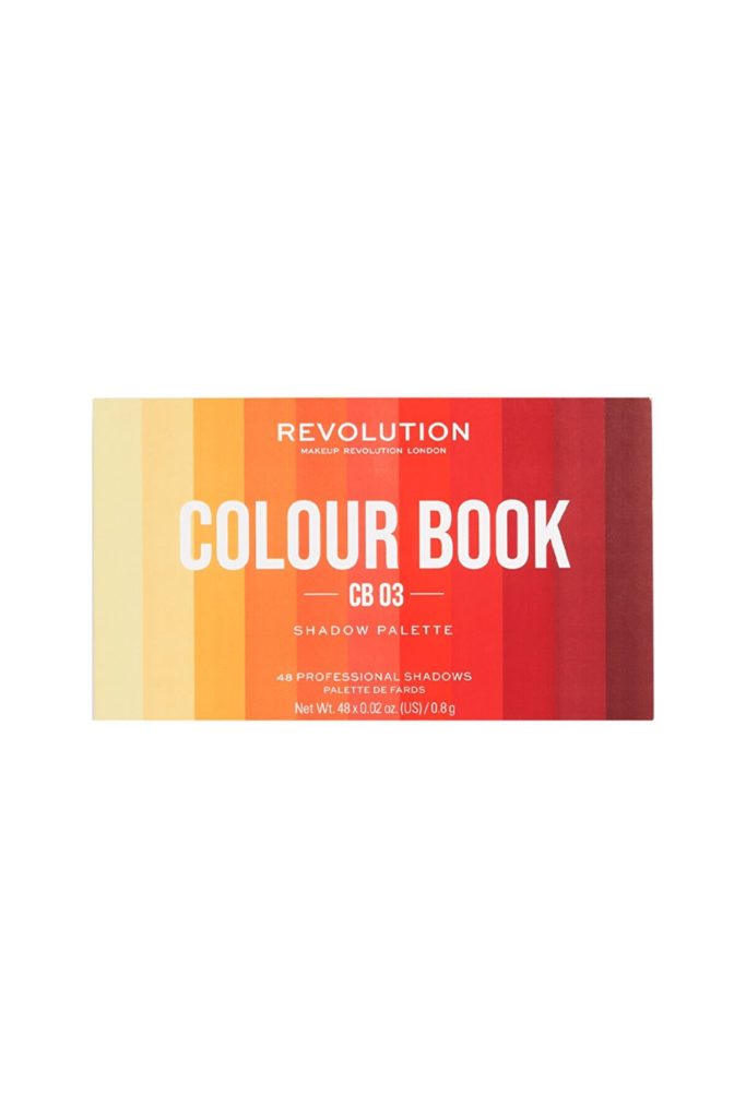 پالت سایه چشم کتابی 48 رنگ شماره: Colour Book Cb03 رولوشن Revolution شیکولات