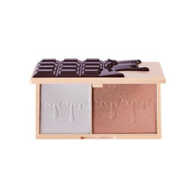 پالت سایه چشم شکلاتی 2 رنگ Fondue Mini Chocolate رولوشن Revolution شیکولات
