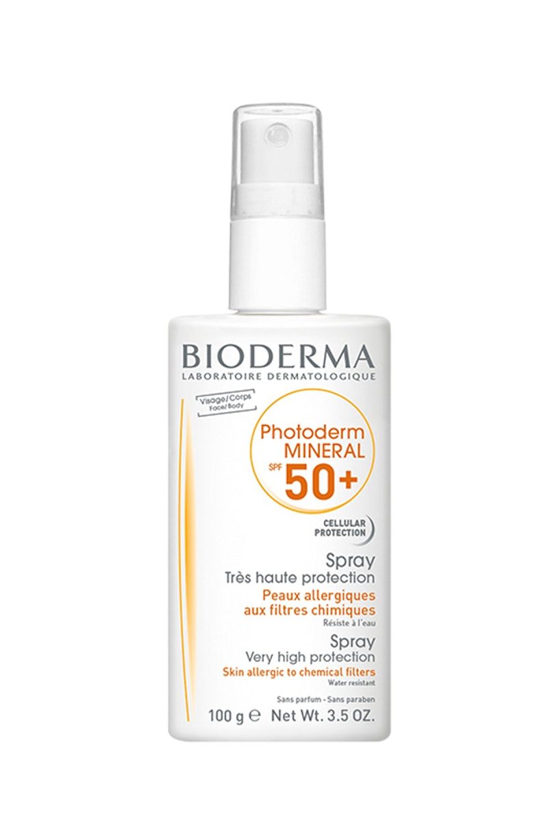 اسپری ضد آفتاب مدل Photoderm Mineral با SPF+50 بایودرما Bioderma شیکولات