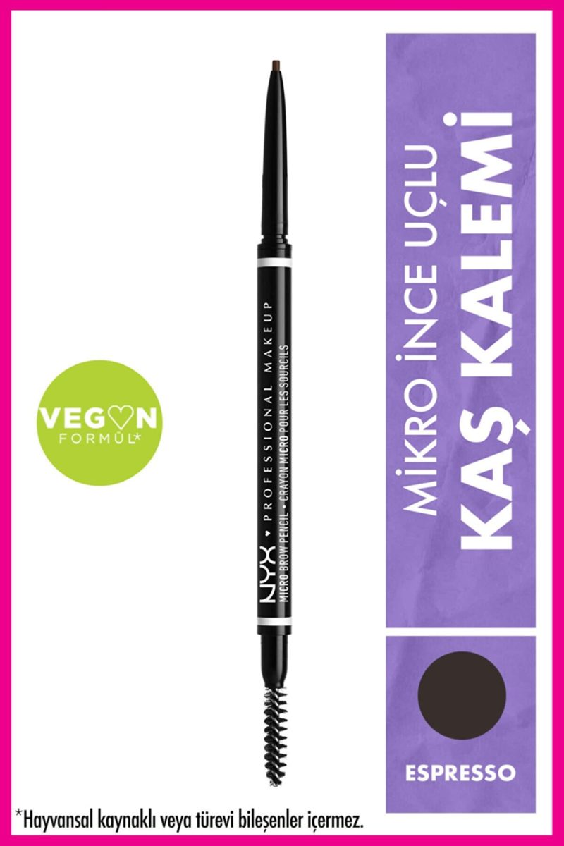 مداد ابرو فوق نازک Micro Brow Pencil رنگ  حجم 0.5 میل  نیکس NYX شیکولات