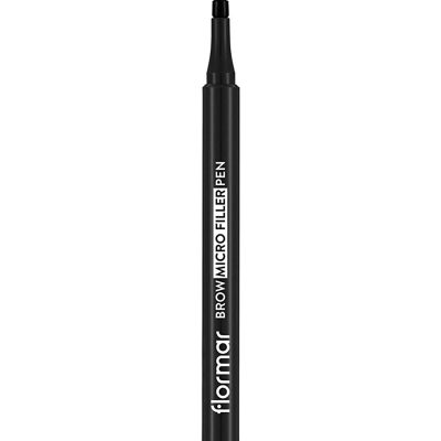 مداد ابرو میکرو فیلر شماره 002 رنگ خاکستری  فلورمار Flormar شیکولات