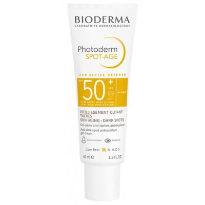 کرم ضد آفتاب مدل Photoderm Spot-Age با SPF+50 با حجم 40 میل بایودرما Bioderma شیکولات