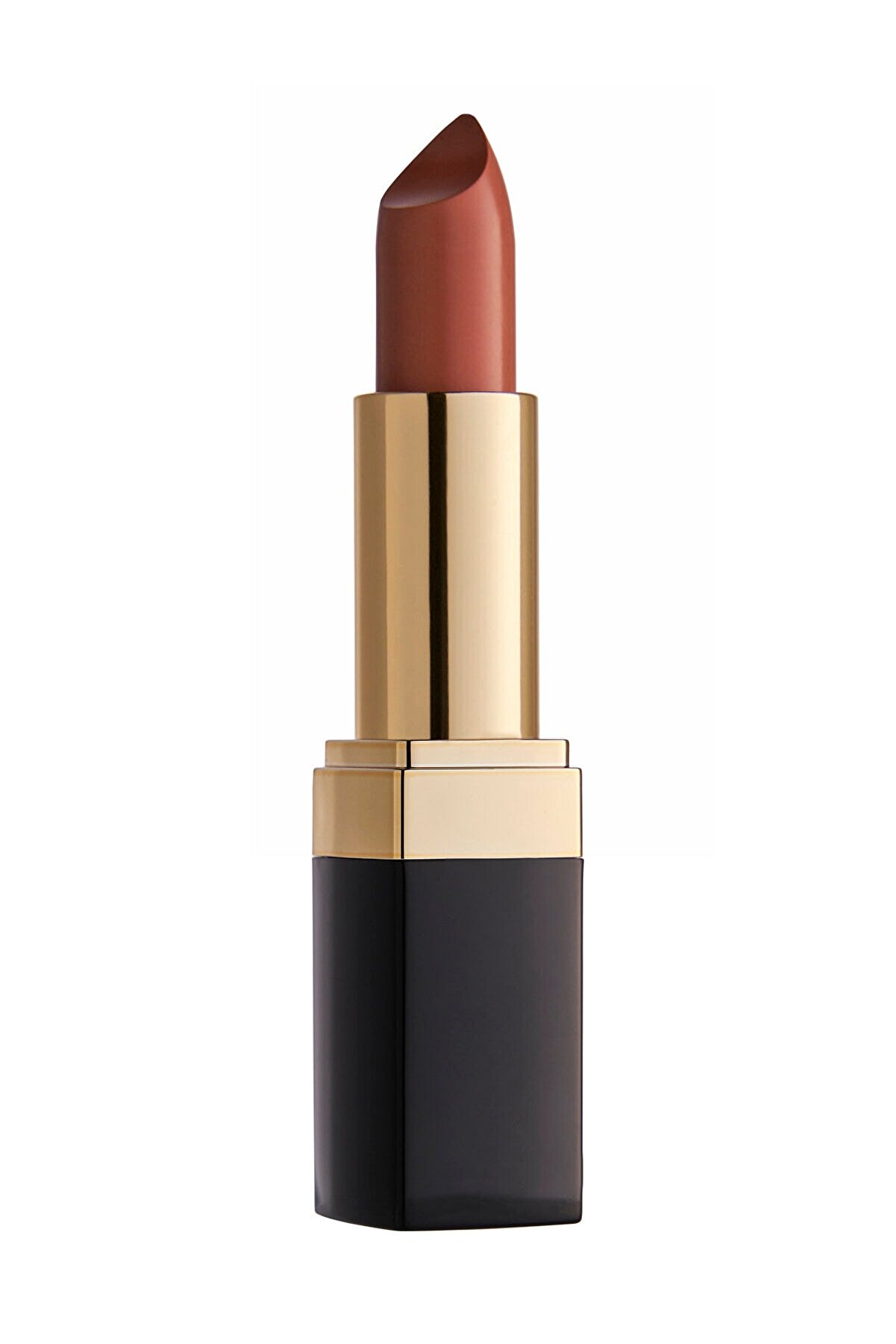 رژلب جامد مدل Lipstick رنگ قهوه ای شماره 51 گلدن رز Golden Rose شیکولات