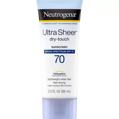 کرم ضد آفتاب 88میلی لیتر  Ultra Sheer Dry-touch spf70 نوتروژینا Neutrogena شیکولات